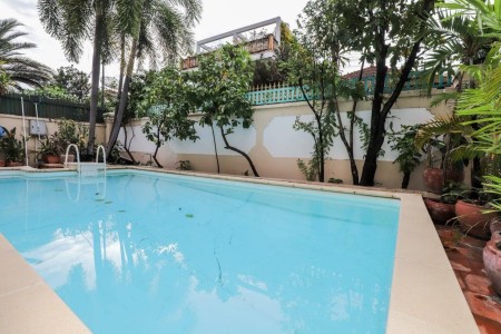 Quiet villa with pool for rent in tonle bassac