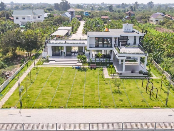 Riverside Villa For Rent At Koh Anlong Chen
