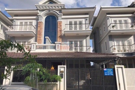 Twin Villa For Rent In Borey Vimean Phnom Penh