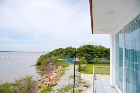 riverside land and villa for sale