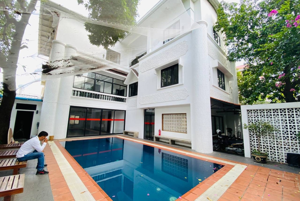 villa for rent in boeung keng kang 1