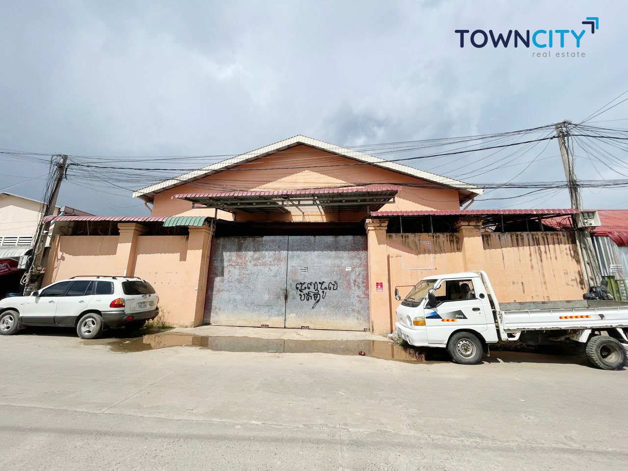 warehouse for lease in khan sen sok, near airport