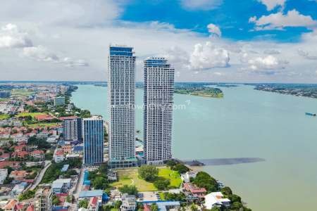 Penthouse 04 bedrooms condo for rent in chroy changvar, morgan enmaison
