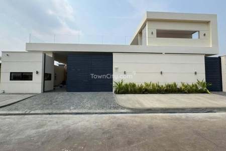 luxurious pool villa for rent in veal sbov, khan chbar ampov, near borey peng huoth boeung snor