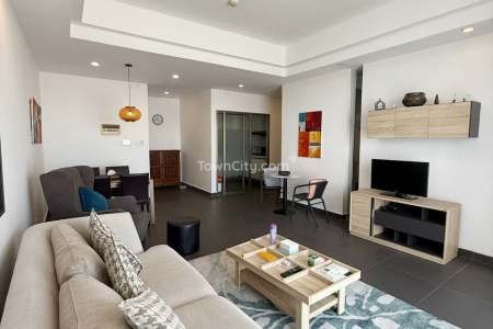 modern two bedrooms condo for rent in diamond island, phnom penh, cambodia