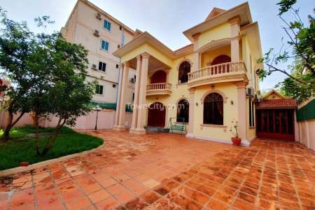 villa for rent in phsar deum thkov, khan chamkamorn, phnom penh