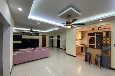 spacious 5 bedrooms for rent in rose condo, tonle bassac, near aeon mall