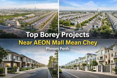 Top Borey Projects near AEON Mall Mean Chey