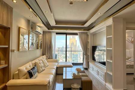 High-Floor 2-Bedroom Condo for Rent