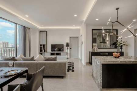 Luxury 3-Bedroom Apartment in BKK1